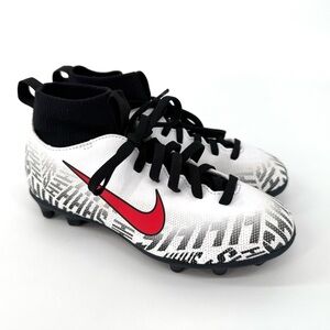Nike Kids Cleats - White and Red